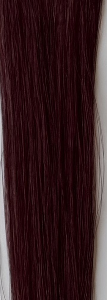 Color 99J hair swatch